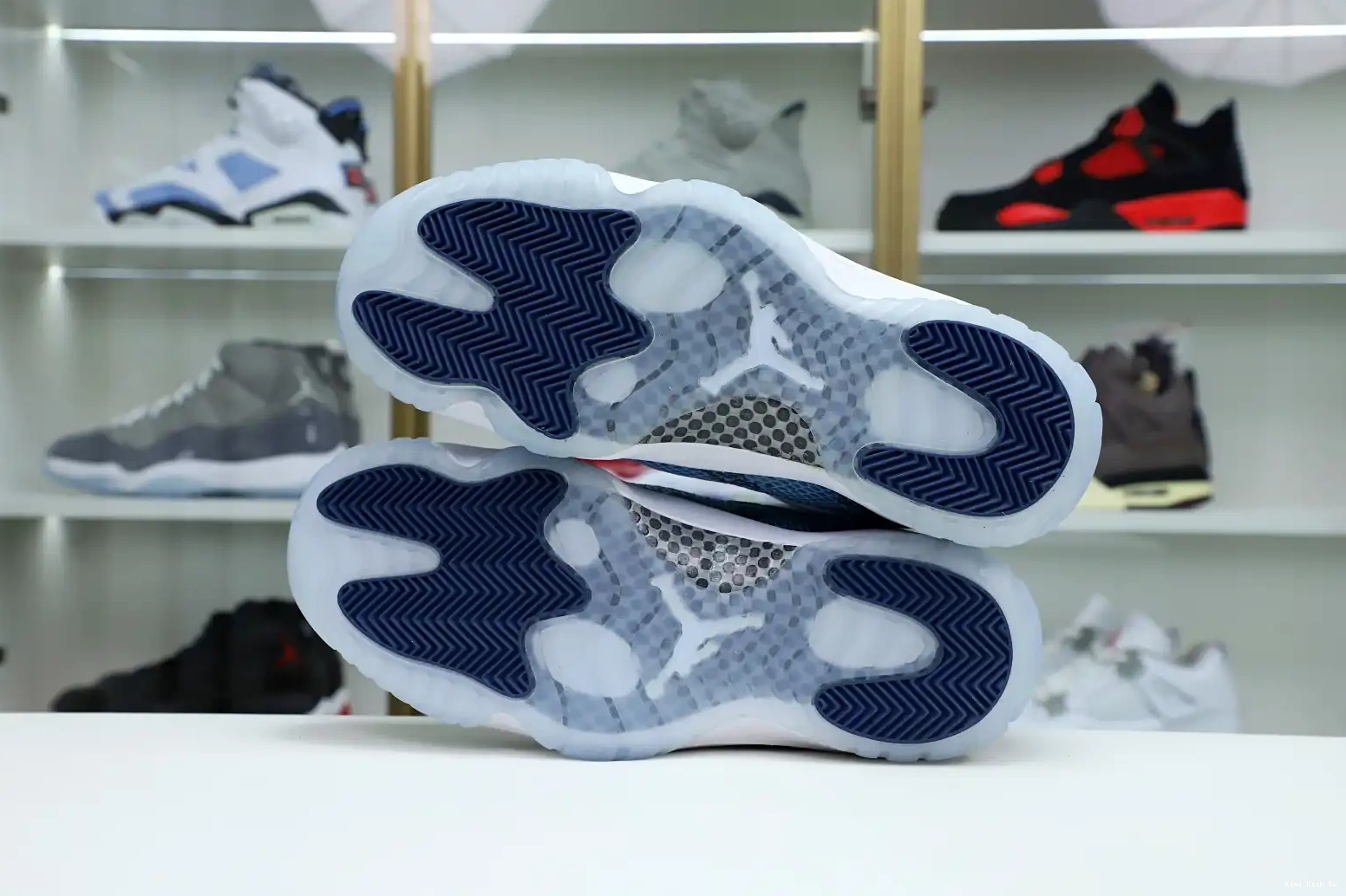 Air Jordan Jordan snakeskin” “navy 11 Kimikick 0722